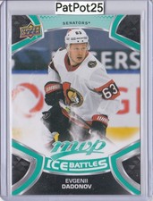 2021-22 Upper Deck 163 Evgenii Dadonov MVP ice battles Ottawa Senators