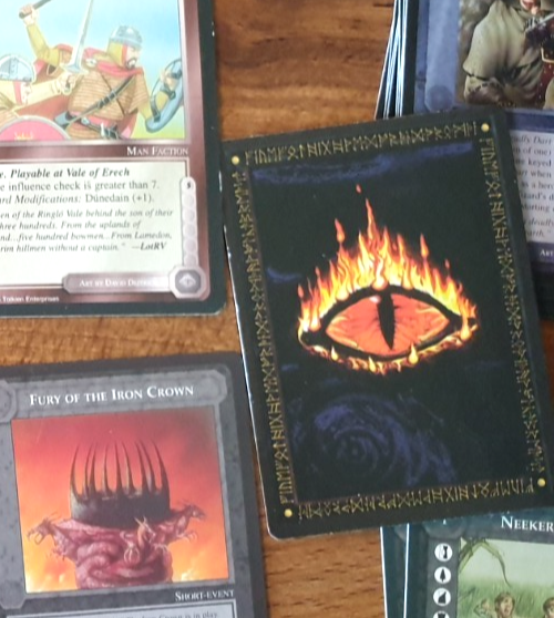 MIDDLE EARTH 1996 TOLKIEN CCG PROMO STORMCROW WIZARD CARD | eBay