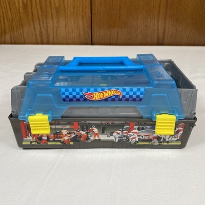Hot Wheels Race Case Track Set Launcher 2015 CFC81 Play Set