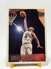 1996-97 Topps Juwan Howard #137 Washington Bullets NBA EX-VG Condition 🏀