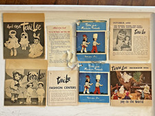 1956 GROUP OF TERRI LEE BOOKLETS FASHION PARADE CHRISTMAS CATALOG DOLL HOSPITAL