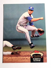 1992 STADIUM CLUB #159 ROBERTO ALOMAR BLUE JAYS HOF NM-MINT
