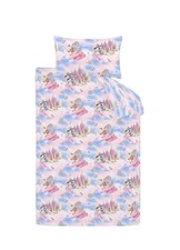 Catherine Lansfield Candy unicorn kids Reversible Duvet Cover Set pink Single