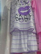 new colorful ladies asst colors 2 pc pajama set Woman's  size large and xlarge