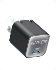 Anker 511 Charger (Nano 3) USB C GaN Charger 30W Fast Charging PIQ 3.0 Foldable