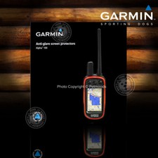 Garmin Alpha 100 Displayschutzfolien Entspiegelt Kratzer Fingerabdrücke 010-11828-05