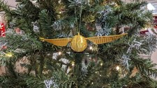 Harry Potter Snitch Dorado Decoración Navidad Adorno Bola