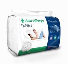 Luxury Anti-Allergy, Hollowfibre Duvet Quilt, Heavy, Warm, Light, Made In The UK