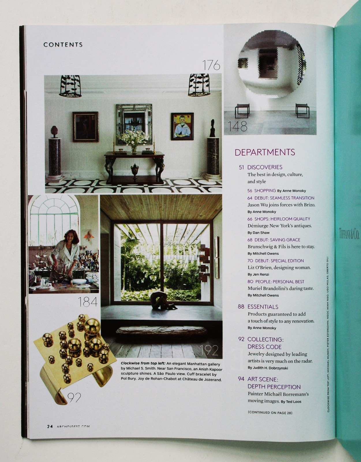 Architectural Digest Ellen DeGeneres at Home, Nov. 2011 eBay