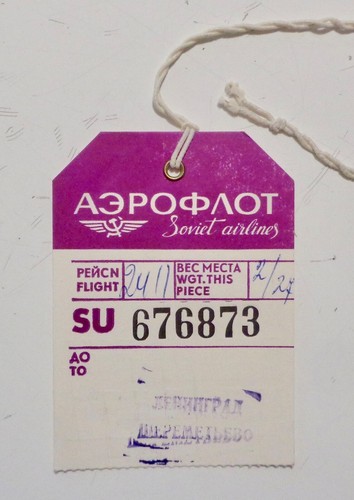 ETIQUETA PRECINTO DE Equipaje Aeroflot Russian Airlines Sochi 14 Olympics  Games. EUR 25,70 - PicClick FR
