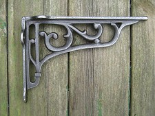 Cast Iron Shelf Bracket Traditional Extra Long 220mm x 152mm Vintage style X1