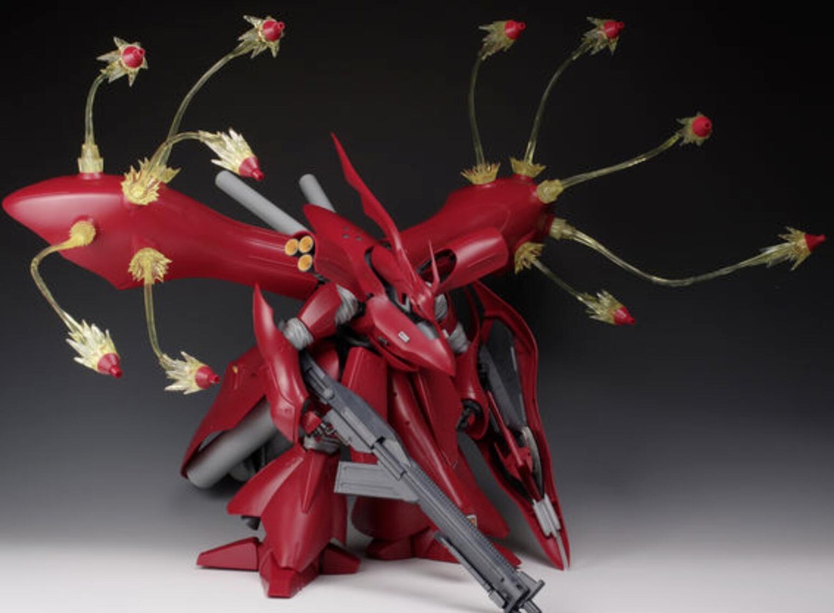 Yellow Funnel Effect Part for MG 1/100 Sazabi ver.ka RE