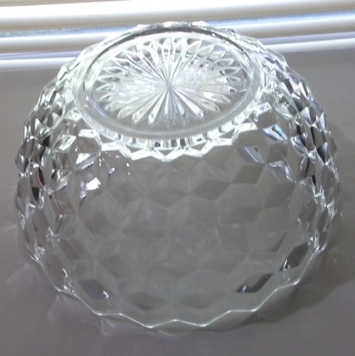 Cuenco ahuecado acampanado americano Fostoria de colección difícil de encontrar - Imagen 4 de 8