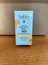 Babo Botanicals Baby Sensitive Skin Broad Spectrum Sunscreen Stick SPF 50 - .6oz