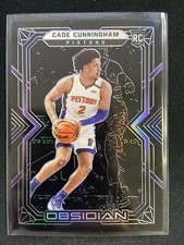 21-22 Panini Obsidian Purple etch /99 Cade Cunningham