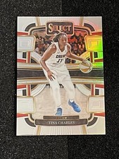 2024 Panini Select WNBA Concourse Silver Prizm Tina Charles #83