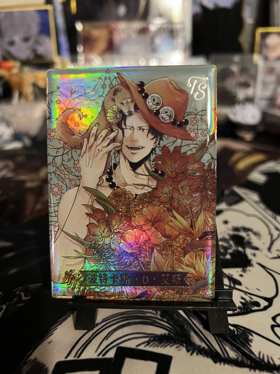 ワンピース RT-166299 TS serial Hit Rare 004/299 Portgas ace One Piece Collectable Art