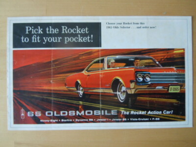 Oldsmobile  Prospekt  1965 F85  Jetstar 88  Dynamic 88