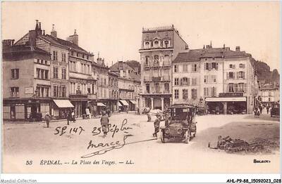AHLP9-88-0750 - EPINAL - la place des vosges AUTO TACOT