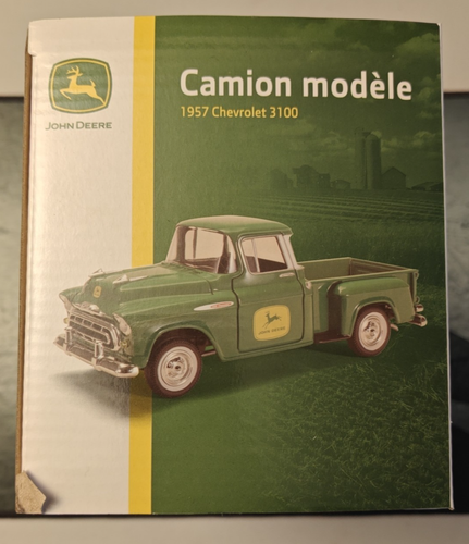 SPECAST LP70017 1957 JOHN DEERE CHEVY 3100 STEPSIDE PICKUP 1:25 SCALE DIECAST - Picture 8 of 14