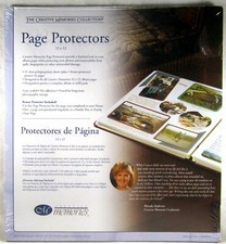 SEALED Creative Memories 12x12 PAGE PROTECTORS 15 Count 32 Pages w/BONUS SHEET