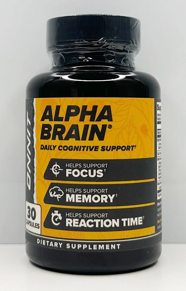 Onnit Labs Alpha Brain Memory & Focus Botella 30 Cápsulas Cápsulas Selladas 09/2025 Foto 2 de 3