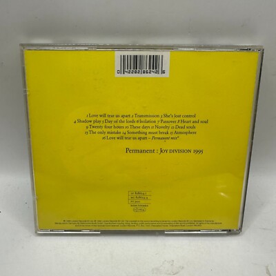 Joy Division Permanent CD 1995 Album Collectible Music Retro Rock