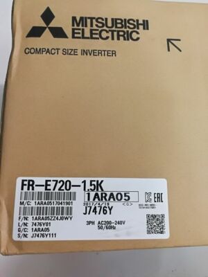 One MITSUBISHI FR-E720-1.5K Inverter New In Box Expedited Shipping
