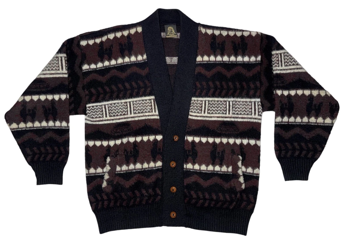 vintage alpaca cardigan products for sale | eBay