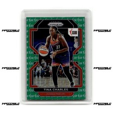 2022 Panini Prizm WNBA - W25 Tina Charles #159 Green Prizm SP