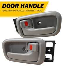 Front Inside Door Handle Armrest Handle Lh Rh Fit Toyota Tundra 2000-2006