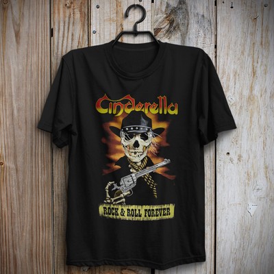 Rock & Roll Forever T-Shirt Cinderella Tom Keifer Eric Brittingham Fred Coury