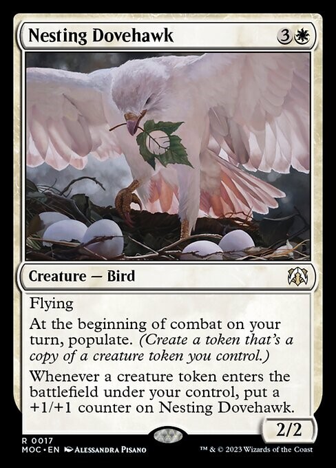 MTG NESTING DOVEHAWK March of the Machine Com (R) UK