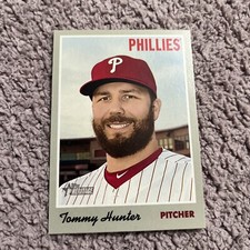 2019 Topps Heritage #28 Tommy Hunter Philadelphia Phillies