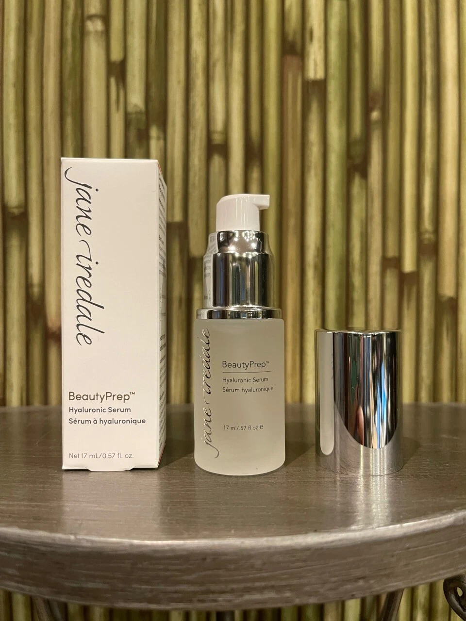 Jane Iredale BeautyPrep Hyaluronic Serum 0.57 fl oz NEW