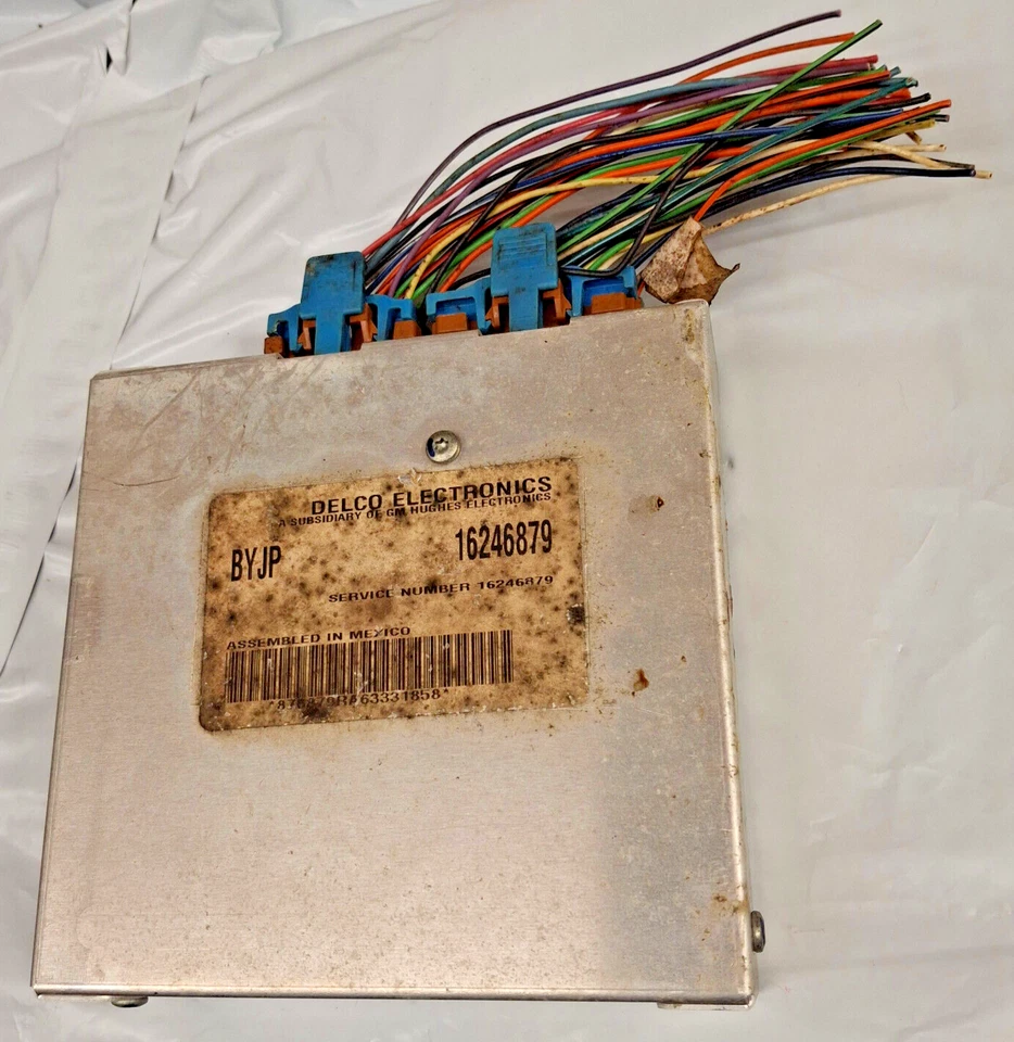 Módulo de control de carrocería Cadillac Seville 1997 pieza OEM 16246879 Foto 3 de 4