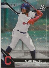 2021 Bowman Platinum Ice Foil Aaron Bracho /299 #TOP-66