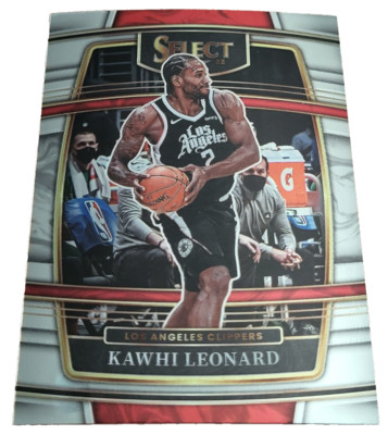 2022 Panini Select Kawhi Leonard #20 Los Angeles Clippers Basketball Card (J1