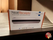 NeatReceipts Mobile Sheetfed Scanner 600 DPI USB for Mac A4 Paper Organizer