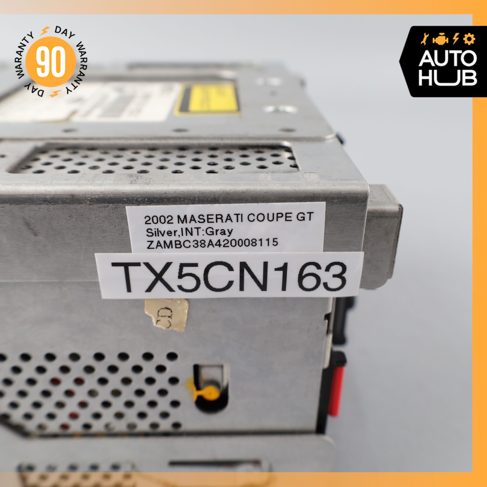 02-07 Maserati Coupe GT CC 4200 M138 CD Audio Head Unit NIT Module OEM 50k