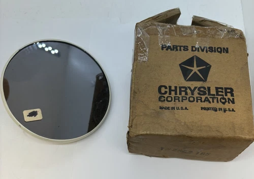 1967-1971 Dodge Truck A100 Round Mirror NOS .