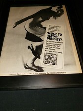 Les Elgart Larry Elgart Girl Watchers Rare Original Promo Poster Ad Framed!