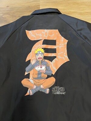 Primitive Skateboarding x Naruto Shippuden Minato Bomber Coach Jacket  Medium | eBay