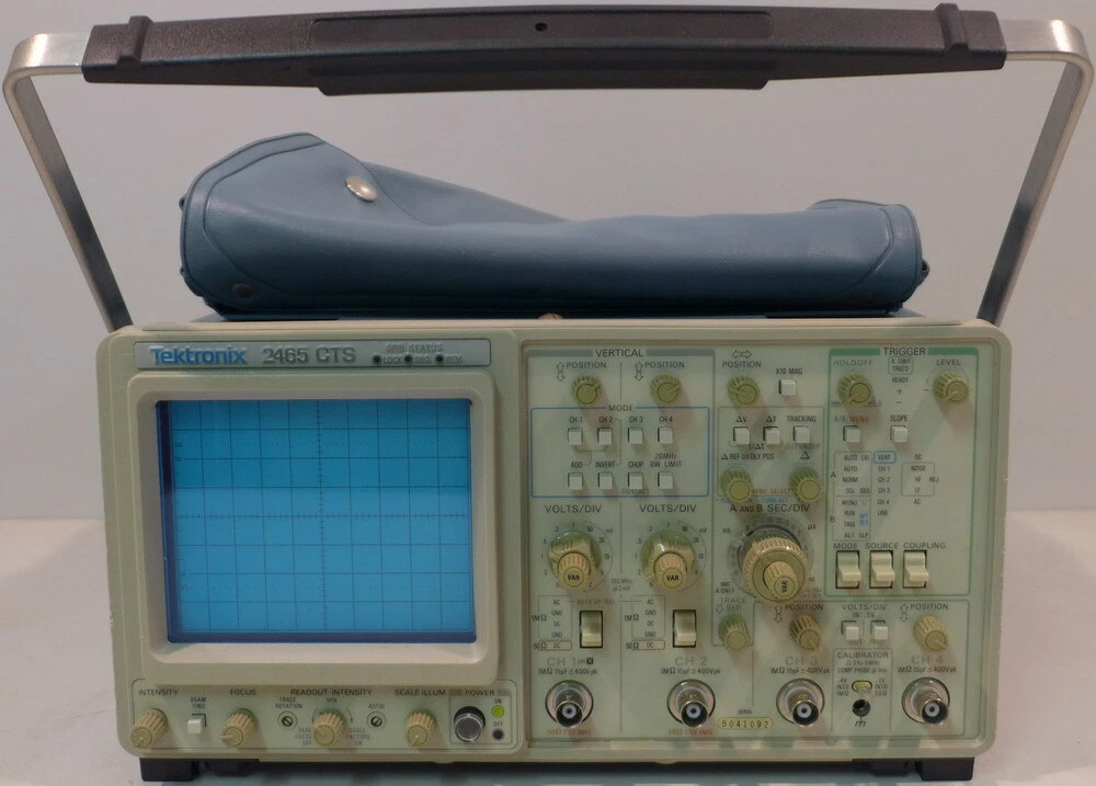 Tektronix 2465B 400 MHz Analog Oscilloscope Inox Wind, 60 OFF