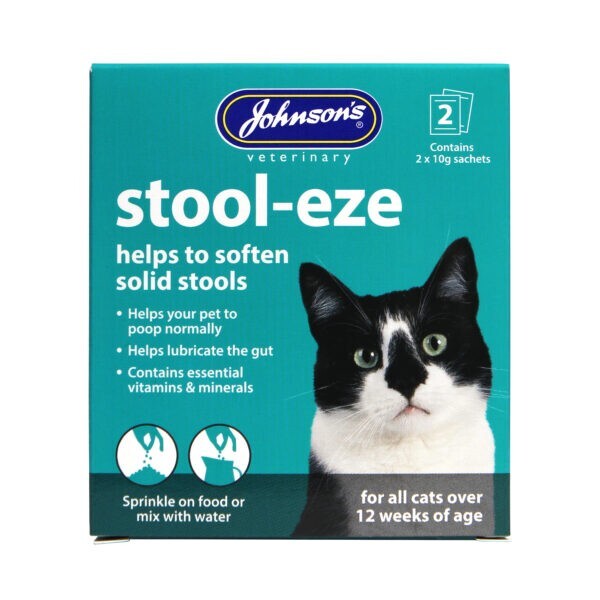 new Johnson's Stool Eze for Cats - Aids in soften stool