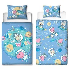 Image of Peppa Pig George Stars Duvet Cover Set - Single | Junior | 4 in 1 Bedding Bundle