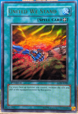 Yu-Gi-Oh! United We Stand - LON-E049 - 1st Edition - englisch