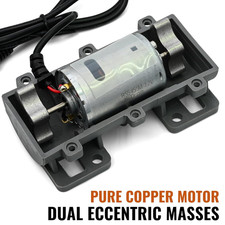 3800RPM Electric Motor, Vibration Motor DC 12V Vibrating Motor 10W Carbon Bru...