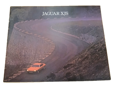 Autoprospekt JAGUAR XJS Format 28x29,5CM