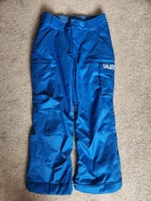 Burton Dryride Youth Unisex XL Blue Snowboard Pants Ski Winter Cargo Pockets